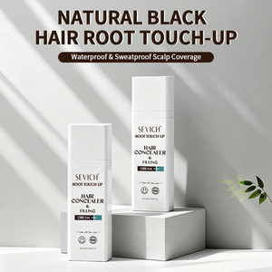 Vendita calda impermeabile e resistente al sudore tocco della radice magica coprire immediatamente la <span class=keywords><strong>crema</strong></span> correttore di colore dei <span class=keywords><strong>capelli</strong></span> neri - Product Image 2