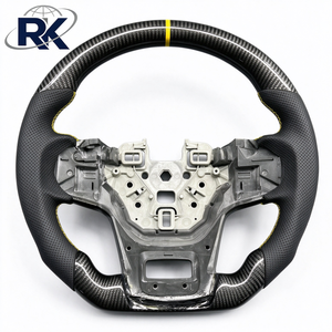 Volante Deportivo de Lujo de Fibra de Carbono Forjada con 3 Radios y Cuero Perforado para <span class=keywords><strong>Bronco</strong></span> 2021-2024, <span class=keywords><strong>Precio</strong></span> de Fábrica al por Mayor - Product Image 3