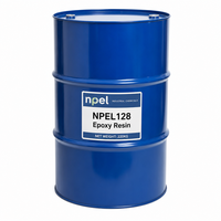 Résine époxy à faible viscosité NPSN 901X75, peinture anticorrosion 128, revêtement de sol, applications structurelles résistantes à l'usure et à haute performance
