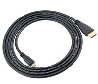Adaptateur Micro HDMI mâle vers HDMI vers Micro HDMI de haute qualité