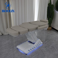 Lit de beauté électrique MOOLIN, fauteuil cosmétique de luxe, mobilier de salon de beauté, table de massage multifonction, lit de spa pour extensions de cils