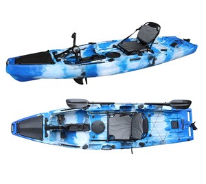 Thuyền câu kayak ngồi trên, có chân vịt và hệ thống truyền động bằng dây đai, một người ngồi, chất liệu LLDPE hoặc HDPE, thương hiệu Viking, dài 11FT, đạt chứng nhận CE, bảo hành 3 năm. - Product Image 5