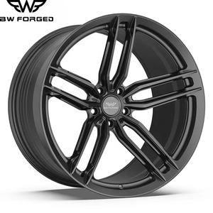 Rines de aleación BW Matte Black Deep Concave Design de 19 pulgadas 5x120 para autos, rines de aleación para Audi S5 Rs7, <span class=keywords><strong>BMW</strong></span> M4 <span class=keywords><strong>X5</strong></span>. - Product Image 3