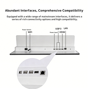 Reproductor <span class=keywords><strong>de</strong></span> Carteles <span class=keywords><strong>Digitales</strong></span> Android FHD <span class=keywords><strong>de</strong></span> 23.8 Pulgadas, Red WiFi, Tipo L, <span class=keywords><strong>de</strong></span> Sobremesa, Plástico, OEM, CMS Integrado, Antideslumbrante, Electrónico para Agencias - Product Image 6