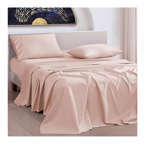 Chất lượng cao Breathable tấm ga trải giường tre thoải mái hiện đại <span class=keywords><strong>c</strong></span>ảm giá<span class=keywords><strong>c</strong></span> đượ<span class=keywords><strong>c</strong></span> trang bị bộ đồ giường cho khách sạn bán buôn - Product Image 5