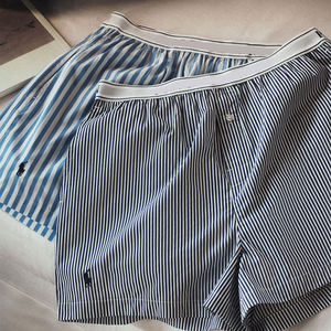 Boxer court en coton imprimé pour homme, sous-vêtements mi-taille, caleçons pour homme, bande élastique respirante, boxer court pour homme - Product Image 2