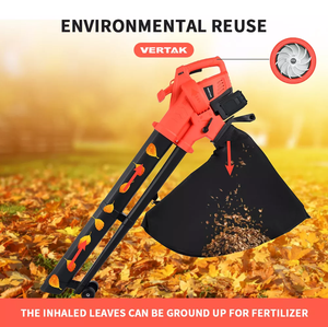<span class=keywords><strong>Souffleur</strong></span> à feuilles sans fil 3 en 1 Vertak Industrial 20V, aspirateur, <span class=keywords><strong>broyeur</strong></span>, alimenté par batterie, <span class=keywords><strong>sac</strong></span> de collecte de 35L - Product Image 2