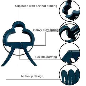 Clips de fixation pour plantes en plastique, supports de branches de plantes, clips de jardin pour maintenir ou redresser les plantes sur un treillis - Product Image 3