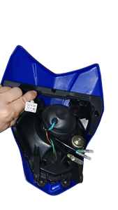 Faro Delantero LED Transparente para Motocicleta 250r KMF <span class=keywords><strong>Zx250r</strong></span>, Nuevo Repuesto Compatible con GXT Moto, Repuestos y Accesorios - Product Image 2