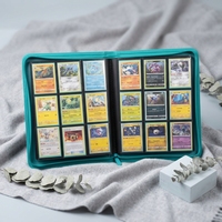 Classeur de cartes à collectionner Juvida coloré avec fermeture éclair, 4/9/12/16 poches, chargement latéral, album en PU imperméable, logo personnalisé sérigraphié