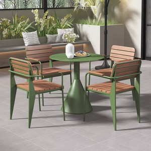 Ensemble bistrot <span class=keywords><strong>en</strong></span> <span class=keywords><strong>fer</strong></span> <span class=keywords><strong>forgé</strong></span> prêt à être expédié, petite <span class=keywords><strong>table</strong></span> <span class=keywords><strong>ronde</strong></span> <span class=keywords><strong>de</strong></span> <span class=keywords><strong>jardin</strong></span> <span class=keywords><strong>et</strong></span> <span class=keywords><strong>chaises</strong></span> pour balcon, patio, cour, vente directe d'usine - Product Image 1