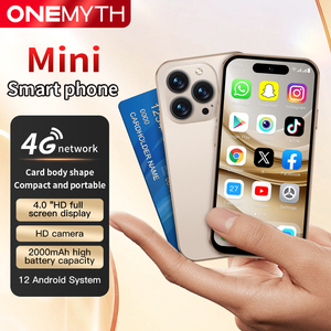 สมาร์ทโฟนขนาดเล็ก 4G รุ่นใหม่ ONEMYTH M17 Pro รองรับซิมคู่ หน้าจอ HD เต็มจอ 4.0 นิ้ว แบตเตอรี่ 2000mAh หน่วยความจำ 3GB+64GB ระบบปฏิบัติการ Android 12 รองรับ Play Store ขนาดเล็ก - Product Image 3