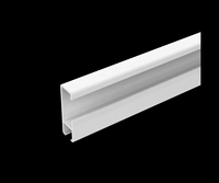 Pièces de stores de fenêtre, décoration de la maison, accessoires de tringles à rideaux, couvercle d'extrémité de rail en aluminium pour composants de stores