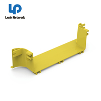 Liste de prix du fournisseur d'équipements de chemin de câbles optiques en PVC et ABS jaune de 200 mm de l'usine Ningbo Lepin