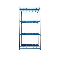 Étagères de stockage frigorifique en acier robustes et personnalisables, capacité de charge de 1000 kg, empilables, réglables, antirouille, fabricant