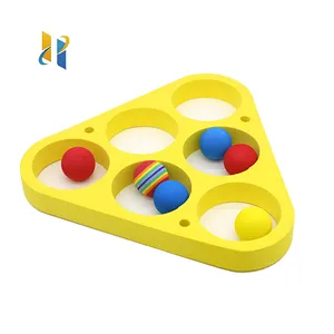 2024 sıcak satış çocuklar yaz açık oyun oyuncaklar EVA malzeme dairesel yüzen su atma oyuncaklar Toss hedef topu oyunu