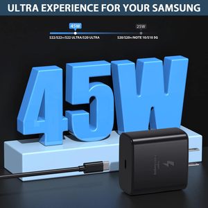Cargador Gan de 45W con enchufe estadounidense, Cargador rápido Pd de 30W para teléfonos móviles y portátiles, tipo <span class=keywords><strong>C</strong></span> adaptador de viaje, almacén eléctrico de EE. UU. - Product Image 4