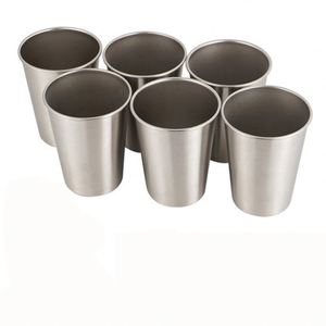 ถ้วยกาแฟสแตนเลสชั้นเดียวไม่แตกหัก ถ้วยเบียร์แบบใช้ซ้ำได้ - Product Image 3