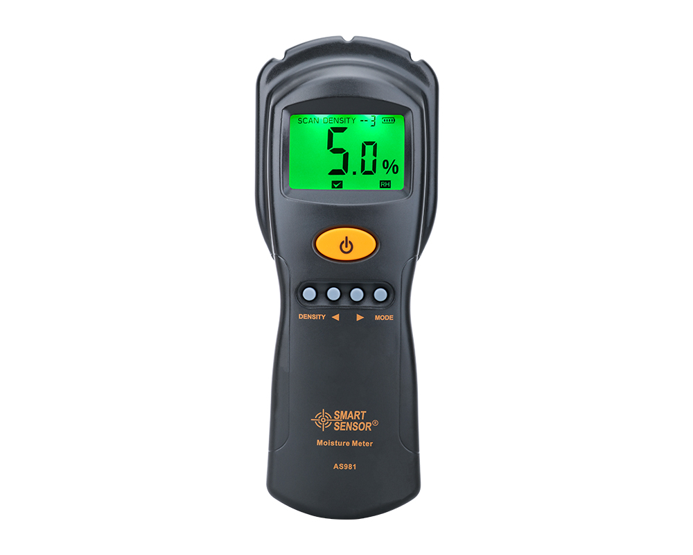 Цифровой гигрометр AS981, измеритель влажности для дерева и картона, прибор для измерения влажности древесины и древесины, быстрое точное измерение в микроволновой печи