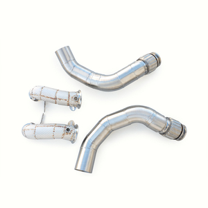 Collecteur d'échappement sport de 3,5 pouces pour <span class=keywords><strong>BMW</strong></span> M5 F90 <span class=keywords><strong>M8</strong></span> (F91/F92/F93) 4.4T 2017- en acier inoxydable haute performance - Product Image 4