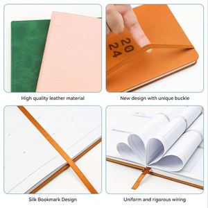 Budget Leather Hardcover Password College Custom Composition Children's Blank Notebook High Quality Easy Writing for Students - Product Image 3