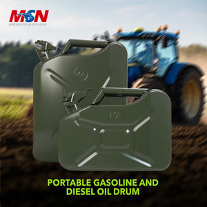 Bidon de 10 L en acier laminé à froid de qualité industrielle MSN, revêtement en poudre de 0,8 mm - Product Image 6