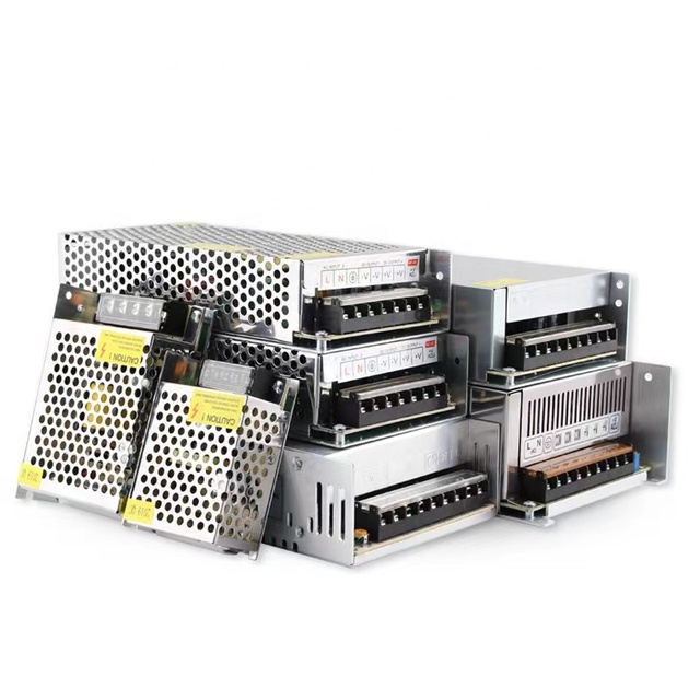 12V 20A DC Power Supply with AC 100-240V High Power Switching Power Supply for Light Box Monitor 2A Output Current