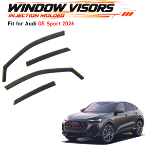 แผ่นบังแดดกันฝนแบบฉีดขึ้นรูปจากโรงงานโดยตรง สำหรับ Audi Q5 Sport 2026 - Product Image 1