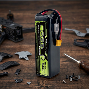 Paquete de Baterías LiCoO2 6S 22.2V 9000mAh 50C con Conector XT60, 1000g, Fuente de Energía Recargable para Drones y Multicópteros RC - Product Image 1