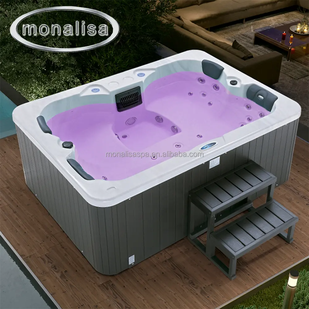 Monalisa autoportant pour cinq personnes, bain à remous extérieur, Massage à Air, Spa, Offre Spéciale