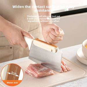 Afilador de Cuchillos de Cocina con Soporte para Manos, Material Metálico, para Cortar Vegetales, Ahorra Esfuerzo, Protección para las Manos - Product Image 3