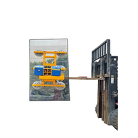 Lève-vacuüm monté sur chariot élévateur de 300 kg pour plaques de verre, de métal et d'acier – Ventouse à vide personnalisable