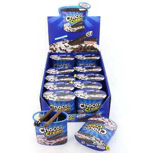 מקלות ביסקוויטים שוקולד וקרם, ביסקוויטים בצורת אצבעות עם קרם ריבה וקקאו מרוסק - Product Image 2