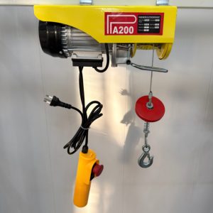 PA Mini <span class=keywords><strong>Electric</strong></span> <span class=keywords><strong>Hoist</strong></span> <span class=keywords><strong>Electric</strong></span> Wire Rope <span class=keywords><strong>Hoist</strong></span> Kapasitas 100-1200KG, Bersertifikat CE Tugas Berat untuk Pengangkatan Industri. - Product Image 1