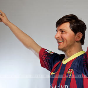 Figura de cera de jugador de <span class=keywords><strong>fútbol</strong></span> de resina con escultura de vida más nueva - Product Image 4