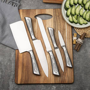 Juego de <span class=keywords><strong>Cuchillos</strong></span> de Cocina de Acero Inoxidable Serie 3Cr, Suministro Directo de Fábrica, <span class=keywords><strong>Cuchillos</strong></span> para Cortar Carne, Modelo con Hoja de 17 cm - Product Image 1