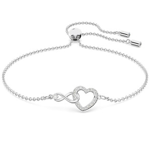 Nuevo Anillo de Diamantes con Corazón de Amor Eterno, <span class=keywords><strong>Pulsera</strong></span> Ajustable con Forma de 8 Infinita, <span class=keywords><strong>Pulsera</strong></span> de Moda para Mujer - Product Image 1