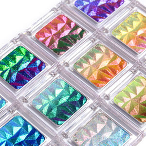 OEM ODM Color Shifting Satin Metallic Sparkle Rainbow Iridescent Multichrome Glitter Loose Eyeshadow Powder <strong>Pigment</strong> - Product Image 6