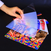 Film rétroéclairé PET en gros pour impression de caissons lumineux, film rétroéclairé jet d'encre pigmenté super blanc mat pour la publicité