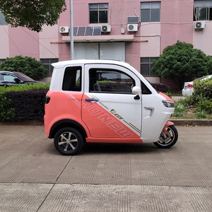 Scooter Elettrico con Cabina Omologato EEC, Autonomia 60-70 Km, 60v 1500w, <50000 Km, Convertibile, Batteria al Piombo, Nuovo Modello 2021, <span class=keywords><strong>Auto</strong></span> Elettrica a <span class=keywords><strong>3</strong></span> <span class=keywords><strong>Ruote</strong></span>, 6-8h - Product Image 1