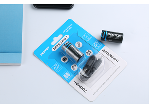 Beston RCR123A 3,7 В USB-C перезаряжаемая литиево-ионная батарея, верхняя <span class=keywords><strong>16340</strong></span> 700 мАч, лучшая цилиндрическая 3,7 В, <span class=keywords><strong>16340</strong></span>-ионная батарея - Product Image 6