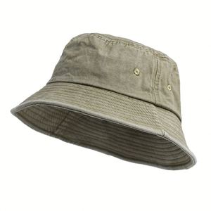 Sombrero de Pescador Simple de Algodón Transpirable con Orificios de Ventilación, Sombrero para Viajes al Aire Libre, Protección Solar, Sombrero de Pescador con Logotipo Personalizado - Product Image 5