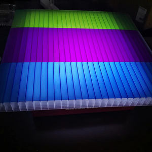 30mm 40mm 50mm Creux sept murs carte PC Plug-Pattern Feuille de <span class=keywords><strong>polycarbonate</strong></span> pour cloison - Product Image 3