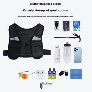 Sac à dos de course à pied réfléchissant personnalisé pour l'été, respirant, pour les sports de plein air, sac d'hydratation, sac à dos de jogging - Product Image 4