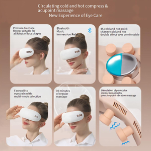 Großhandel Intelligente Musik Elektrische Augen <span class=keywords><strong>massage</strong></span> geräte Augen entspannungs <span class=keywords><strong>massage</strong></span> gerät Heiße und verkaufte intelligente Augen <span class=keywords><strong>massage</strong></span> mit beheiztem - Product Image 3