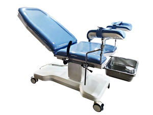 Ayarlanabilir Metal tıbbi elektrikli taşınabilir jinekoloji muayene ameliyat masası sandalye - Product Image 4