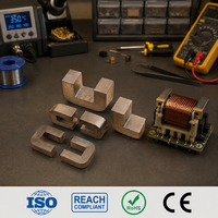 Noyaux de transformateur en acier au silicium de type C amorphe avec technologie de laminage à froid et à chaud et tolérance de 1 %