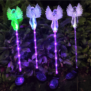 שמש מלאך Stake אורות מסלול דשא נוף קישוט גן מקל Stake אור - Product Image 4