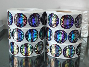 Stampa personalizzata adesivo luminoso bagliore in carta scura etichette adesive per bottiglia di vino rotolo o foglio di ioni - Product Image 6