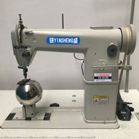 Machine à coudre pour perruques YS-810, machine à coudre industrielle automatique sphérique pour cuir, type spécial à lit arrière pour perruques (machine à coudre)
